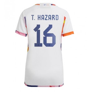 Belgija Thorgan Hazard #16 Gostujuci Dres za Ženska SP 2022 Kratak Rukavima